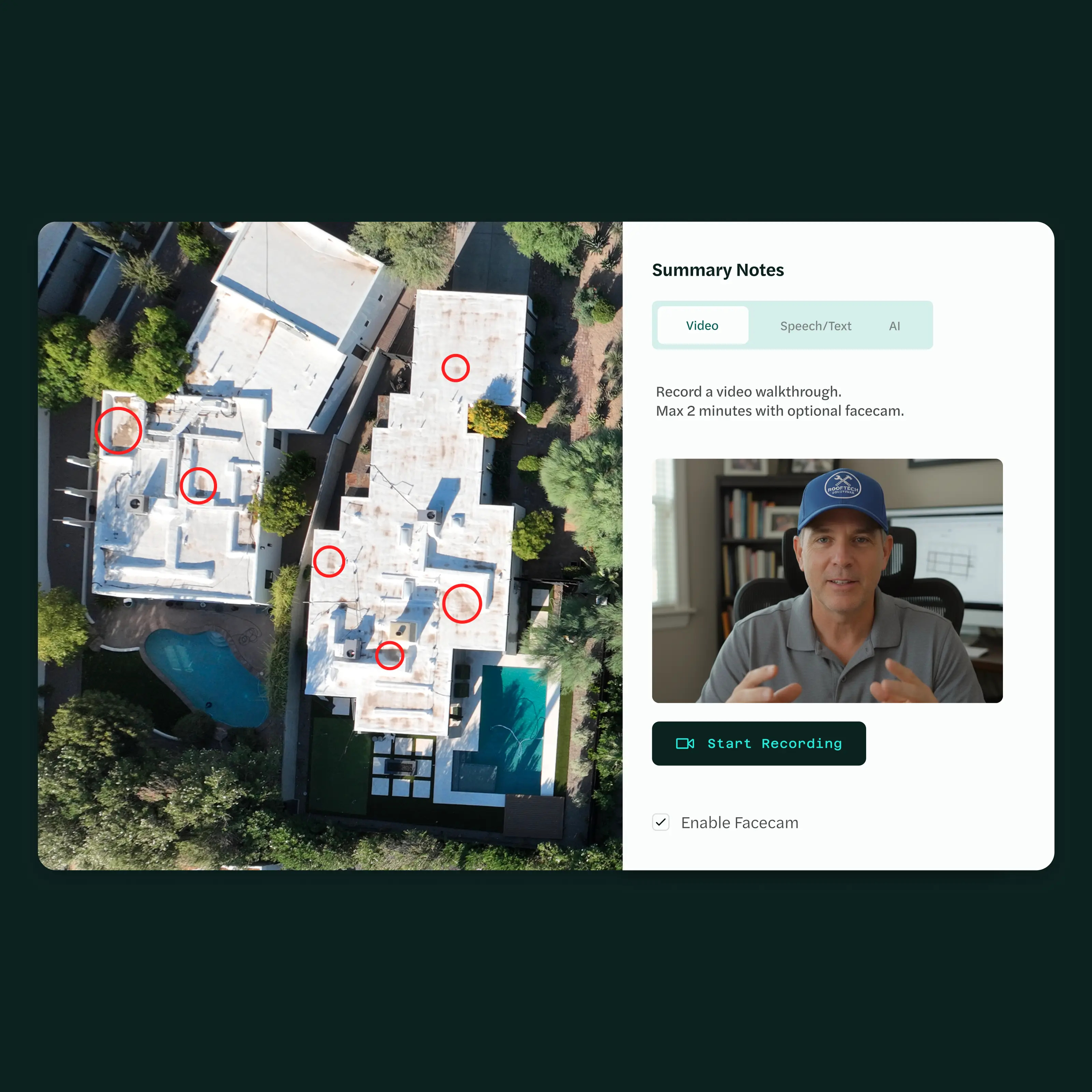 Viaskai annotation mode interface