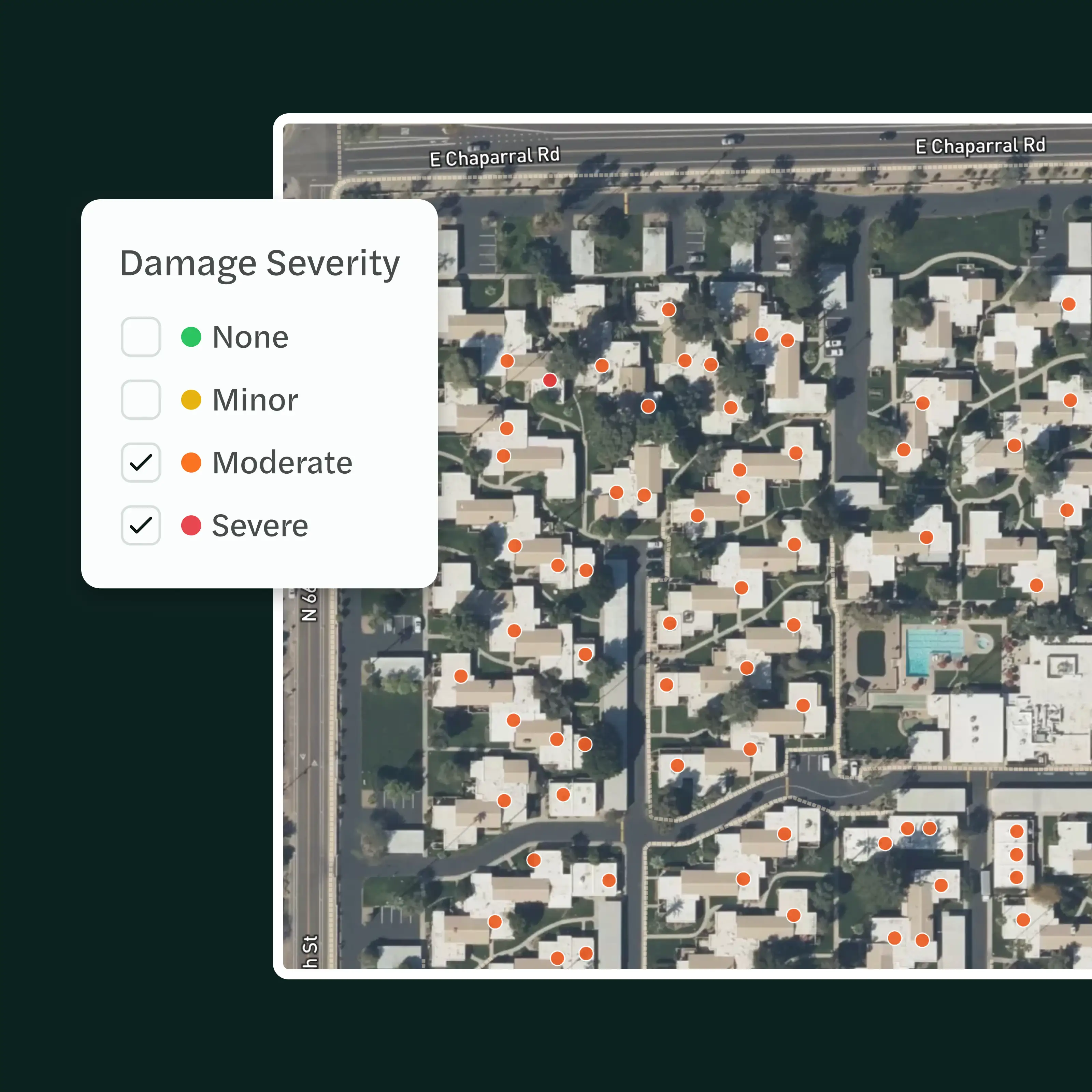 Viaskai property targeting interface